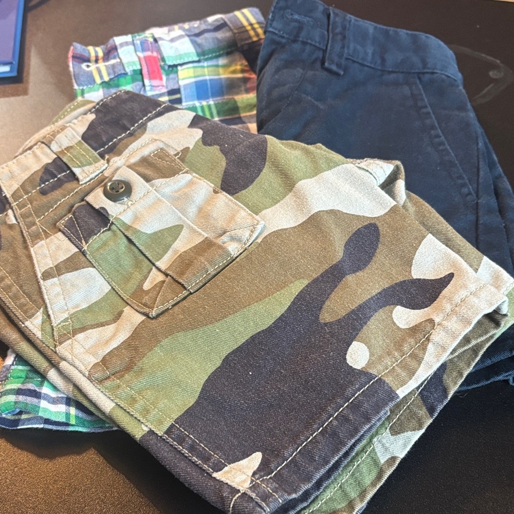 Three Polo Ralph Lauren Chino Shorts